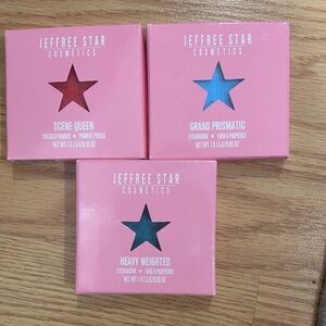 3 Jeffree Starr Eyeshadow Singles